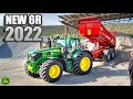 Jai test les nouveaux 6r 2022  john deere