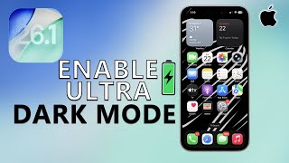 New Update ❗️ | Enable Ultra Dark Mode On iPhone | ios 26.1 Update | Malayalam | Sadiqtalks