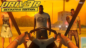 DRIV3R - Take A Ride MIAMI With HYPERSPEED GO KART - Gameplay PC | Driv3r Fan