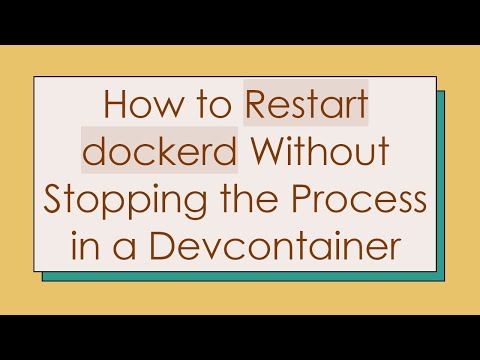 How to Restart