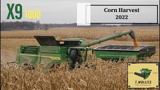 Corn Harvest 2022: John Deere X9 1000
