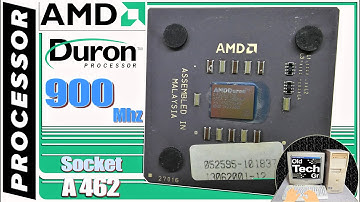 AMD Duron 900 D900AUT1B 900Mhz Spitfire Socket A 462 CPU Proccesor