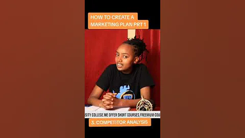 HOW TO CREATE A  MARKETING PLAN PART 1 _ S.W.O.T ANALYSIS