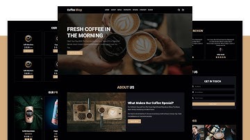 Build & Deploy a Modern Coffee Shop Website | HTML, CSS, JS & Netlify