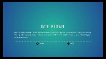 LittleBigPlanet 3 is corrupt?