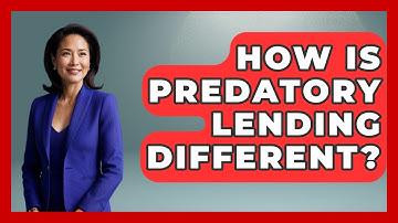 How Is Predatory Lending Different? - Your Civil Rights Guide