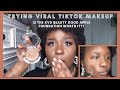 Is KVD Beauty Good Apple Foundation Worth It?? | Trying VIRAL Tiktok Makeup (NOT SPONSORED)
