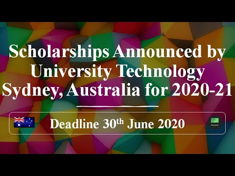 university of technology sydney phd scholarships