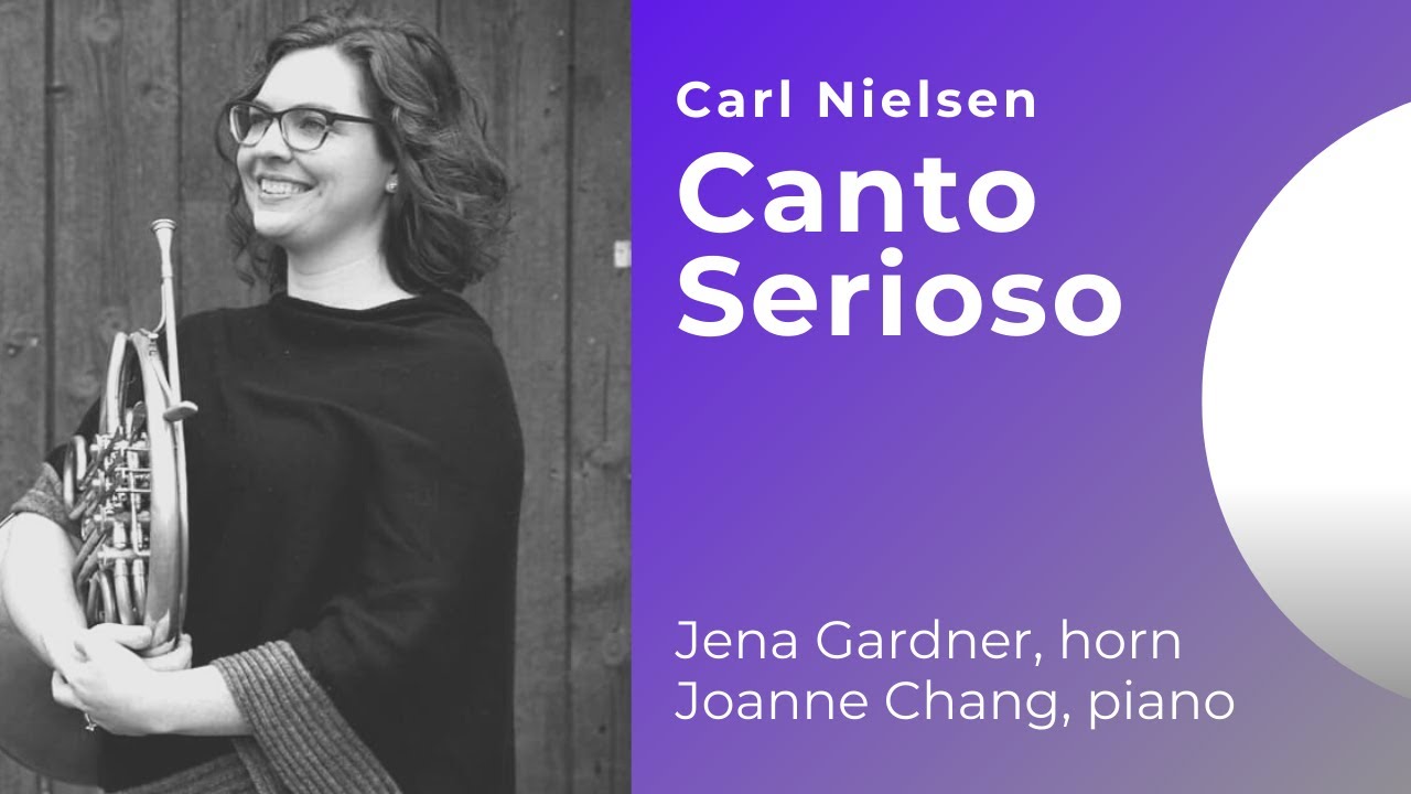 その他 Canto serioso fuer Horn und Klavier d2ldlup Carl Nielsen, Canto Serioso for Horn and Piano (Jena Gardner
