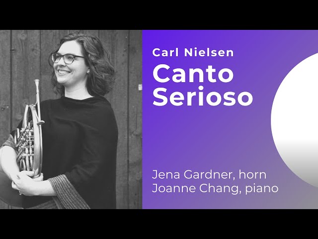 (未使用･未開封品)　Canto serioso fuer Horn und Klavier f4u0baa Score] Carl Nielsen - Canto serioso (for horn and piano
