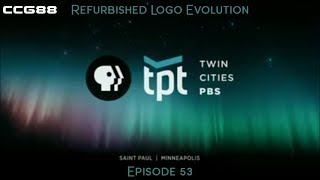 Refurbished Logo Evolution Twin Cities Pbs 1957-Present Ep53