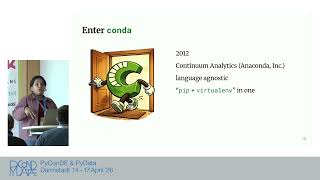 How to mix conda and pip without causing “environmental” damage. [PyCon DE & PyData 2026]