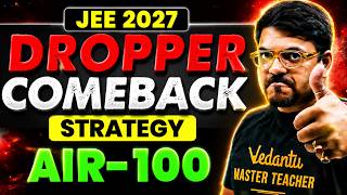 Comeback in IIT Preparation | JEE 2027 Dropper Strategy🔥| Harsh Sir