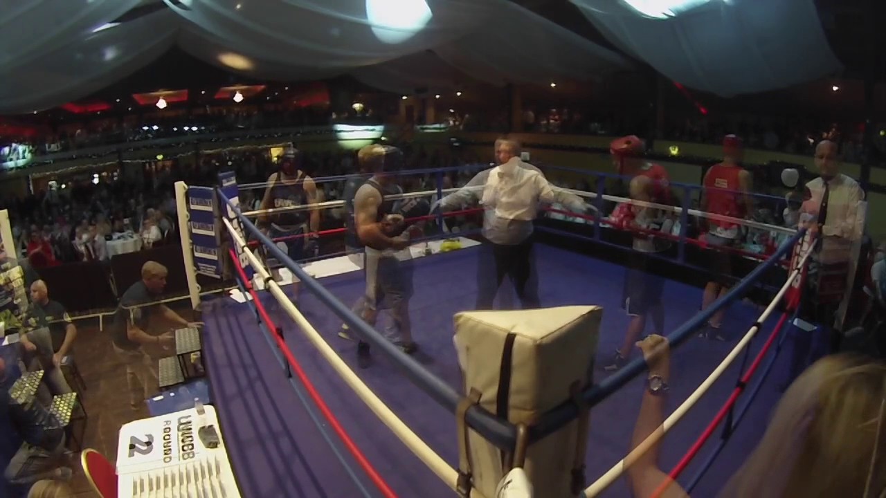 Ultra White Collar Boxing Durham Ring 1 Scott Taylor VS David