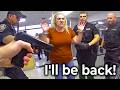 Angry Karen Goes Completely Berserk During Taunting Arrest