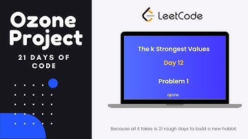 21DC: (D12P1) The k Strongest Values in an Array