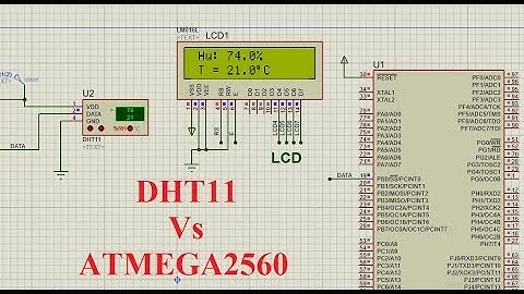 Lập trình giao tiếp với cảm biến nhiệt độ và độ ẩm DHT11 với vi điều khiển ATmega2560