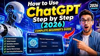 How to Use ChatGPT Step by Step (2026) | Complete Beginner's Guide | AI Tutorial for Beginners