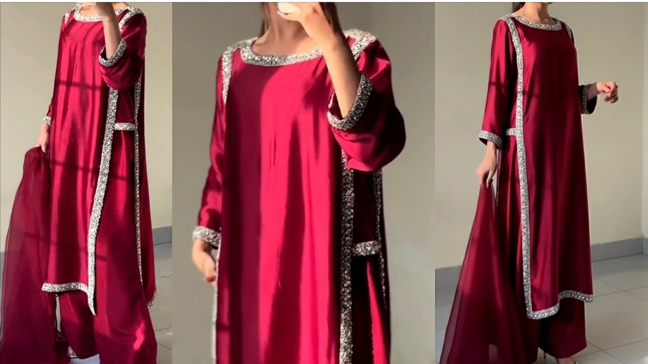 Eid Special Most Viral Hania Amir Inspired Outfit cutting and stitching