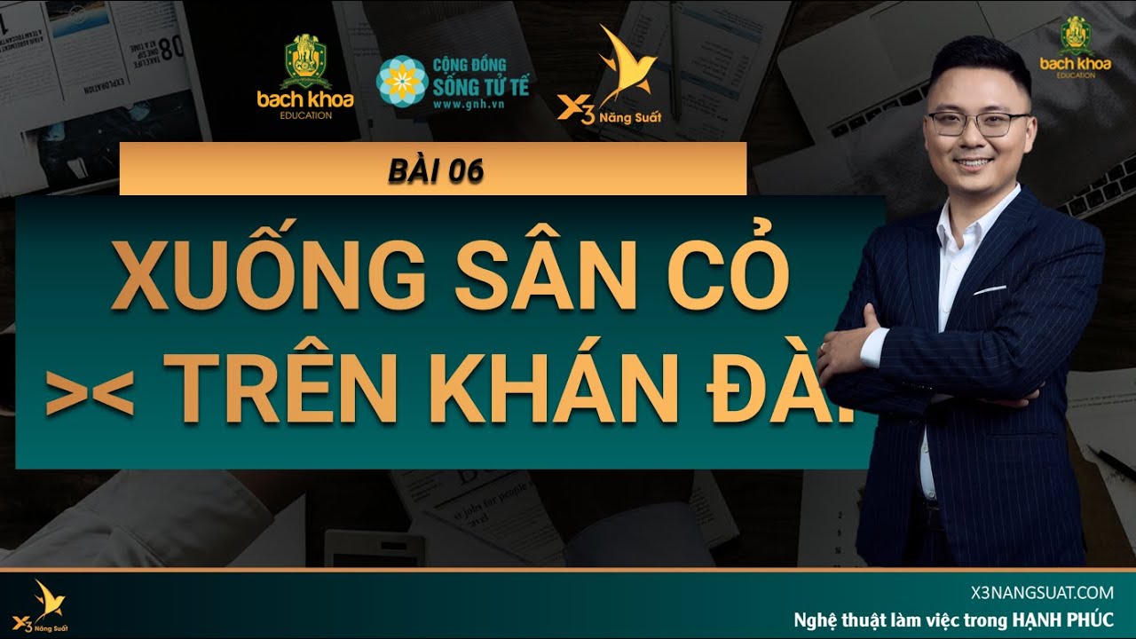 Outline Video BÀI 6 XUỐNG SÂN CỎ HÀNH ĐỘNG PHI LÝ DO
