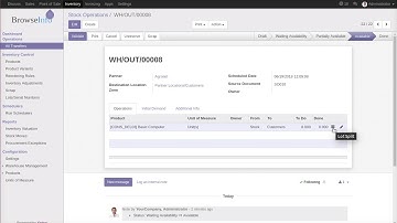 How to Print Product Serial Number Label from Picking | Odoo Apps Features #odoo16  #serial #number