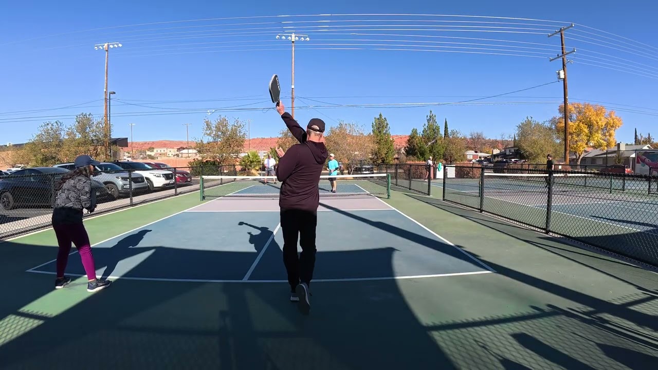 Pickleball in the heart of Saint George, Utah • Vernon Worthen Park • Dec 1, 2025