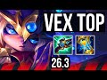 VEX vs ZAAHEN (TOP) | EUW Master | 26.3