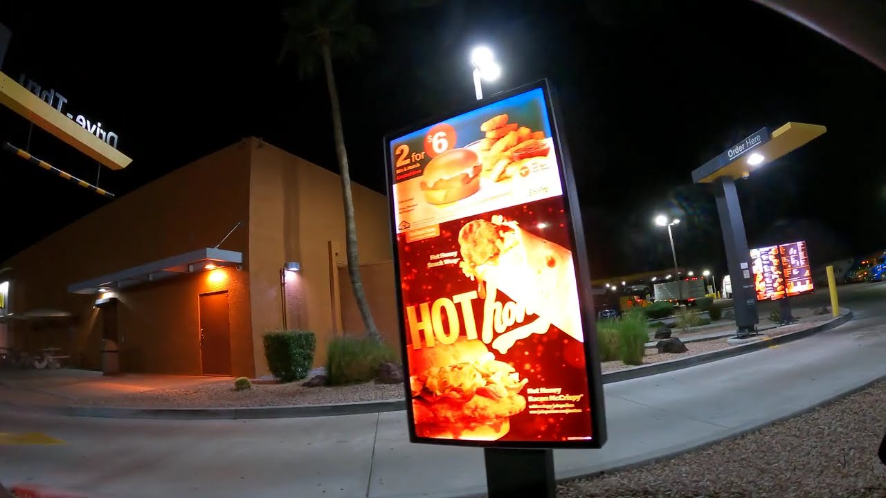 $8 Filet-O-Fish, McNuggets & Powerade, McDonald's Drive Thru, Gila Bend, Arizona, 28 Feb 2026, NGH