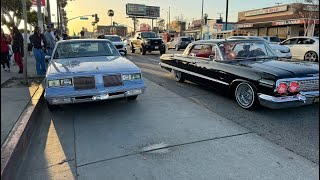 WHITTIER BLVD LOWRIDERS ON SUNDAY FUNDAY | EAST LOS ANGELES, CALIFA$