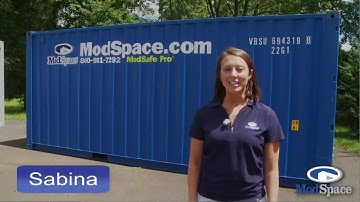 Interior Tour of a ModSafe Portable Storage Container | ModSpace