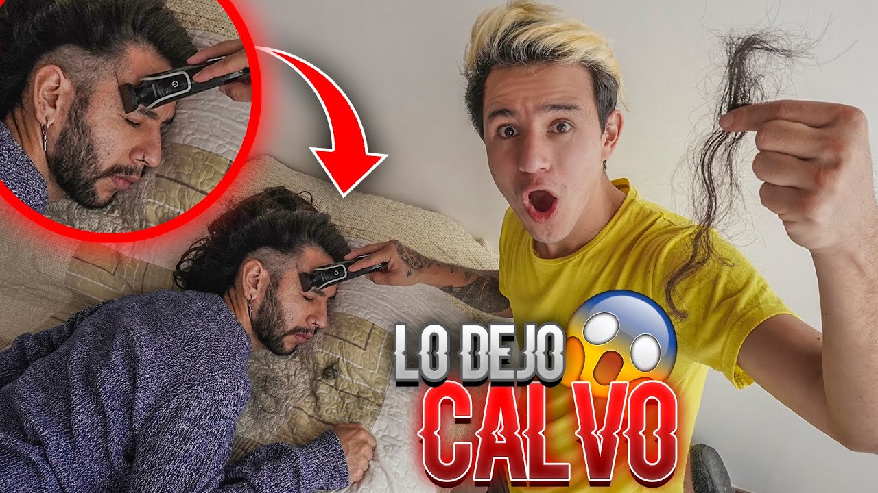 BROMA PESADA A MI HERMANO MAYOR MIENTRAS DUERME * ¡¡Llora!! - YouTube