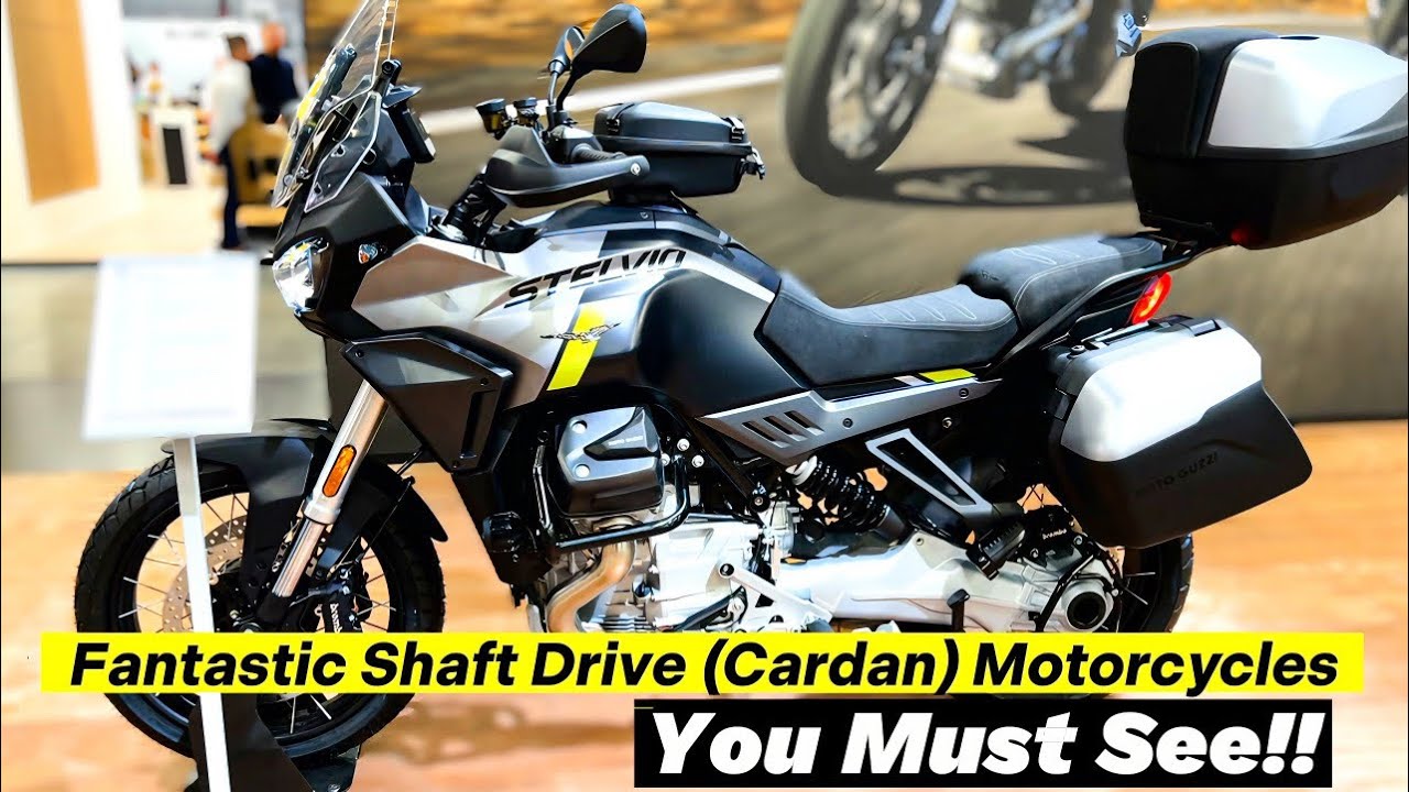 New 17 Fantastic Shaft Drive Motorcycles You Can Ride in 2025-26!