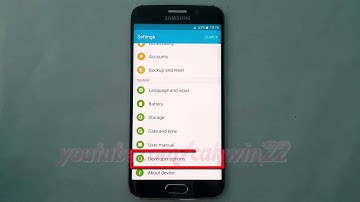 Android Lollipop : How to Simulate secondary displays on Samsung Galaxy S6
