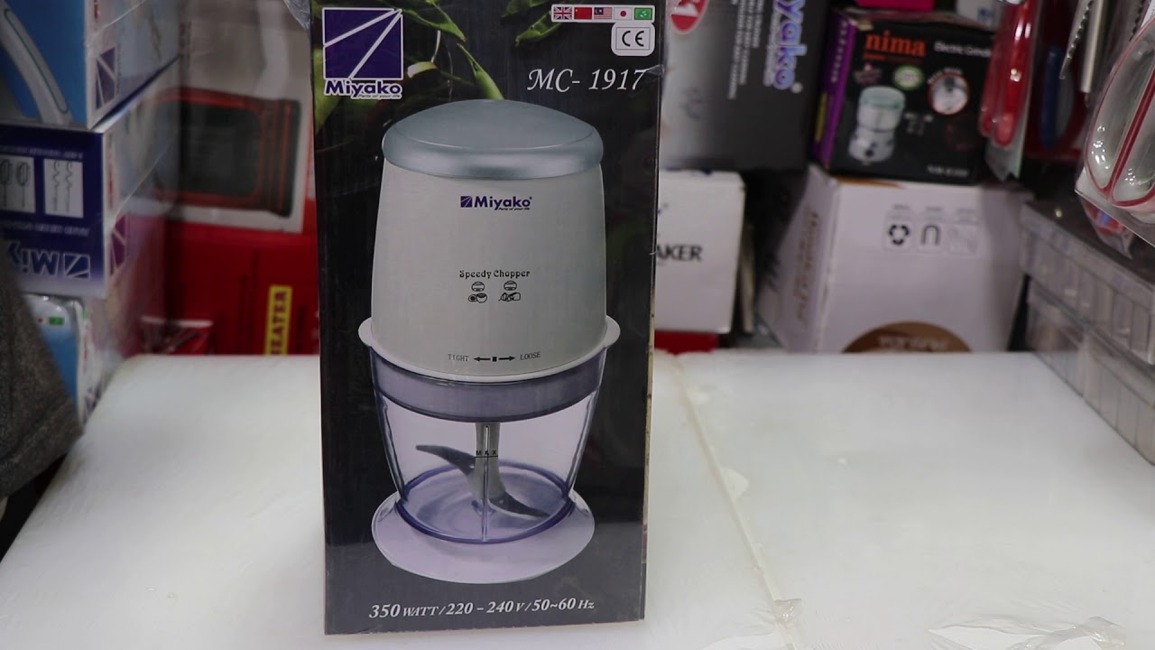 Miyako Meat & vegetables chopper price . YouTube