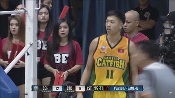 VBA 2017 || Bán Kết 1 - Game 1: Saigon Heat vs Cantho Catfish 08/11| VBA 2017 by Jetstar