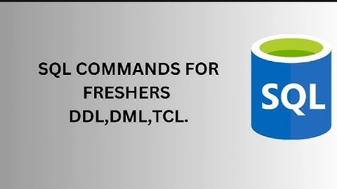 Mastering SQL Commands: A Complete Beginner