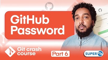 Git Crash Course - Part 6: GitHub Password, How To Create And Use Git Personal Access Token