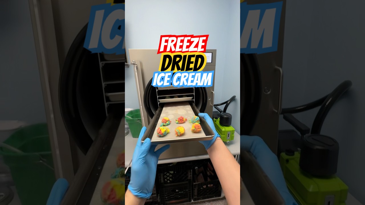 Making Superman Ice Cream that Doesn’t Melt 🫠