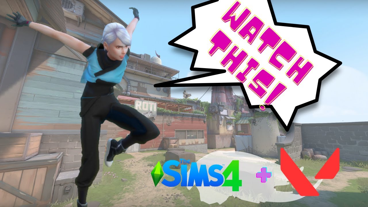 Jett Valorant But The Sims 4 Sim Lorant YouTube