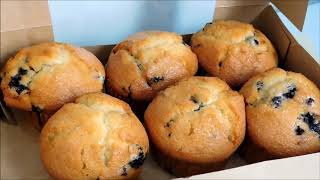 Blueberry Muffins recipe, Wellsley Farms Blueberry Muffins