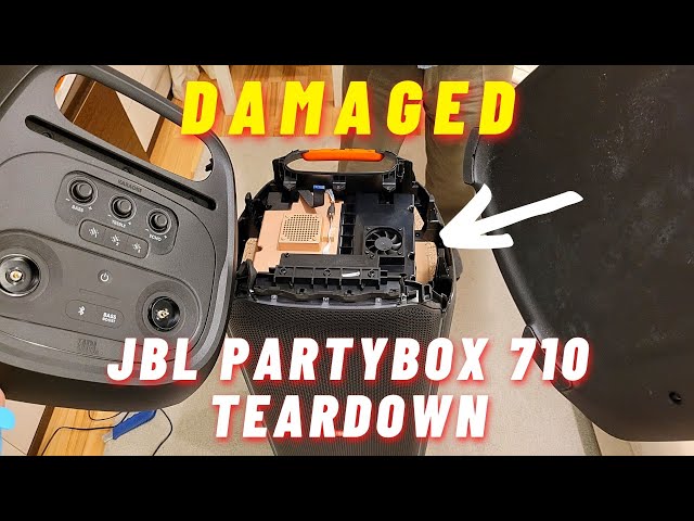 JBL PARTYBOX 1000 SUBWOOFER DISASSEMBLY 🔊😱 