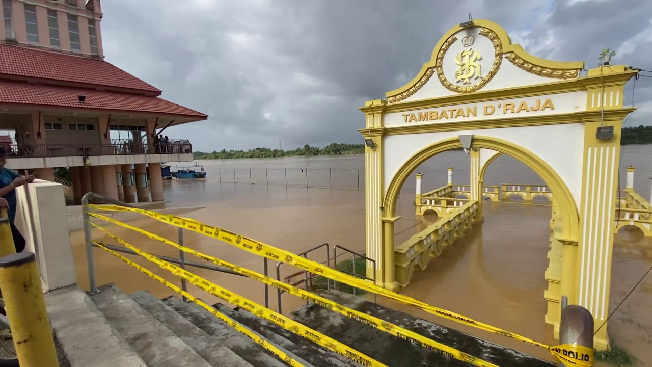 Air mankin naik angin kuat | sungai kelantan #prayforsurut ...