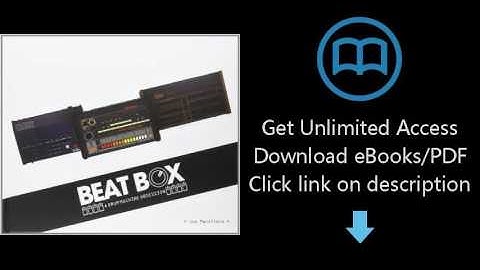 Download Beat Box: A Drum Machine Obsession [P.D.F]