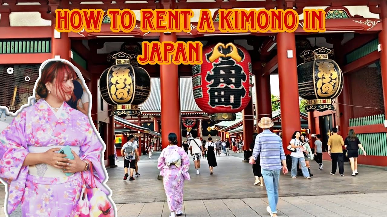 KnowWhere to find kimono for rent in Tokyo Japan 🇯🇵👘? How much it