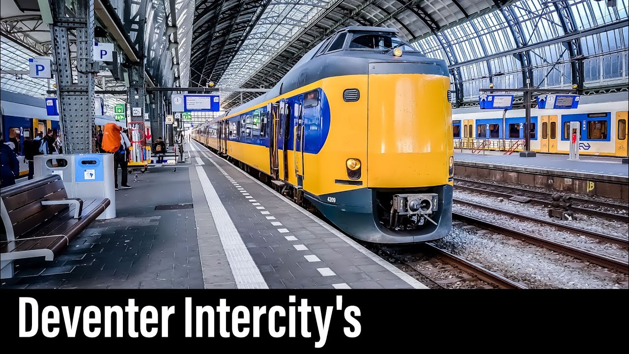 Train Cab Ride NL / Utrecht - Deventer - Amsterdam / ICM Intercity / Jan 2020