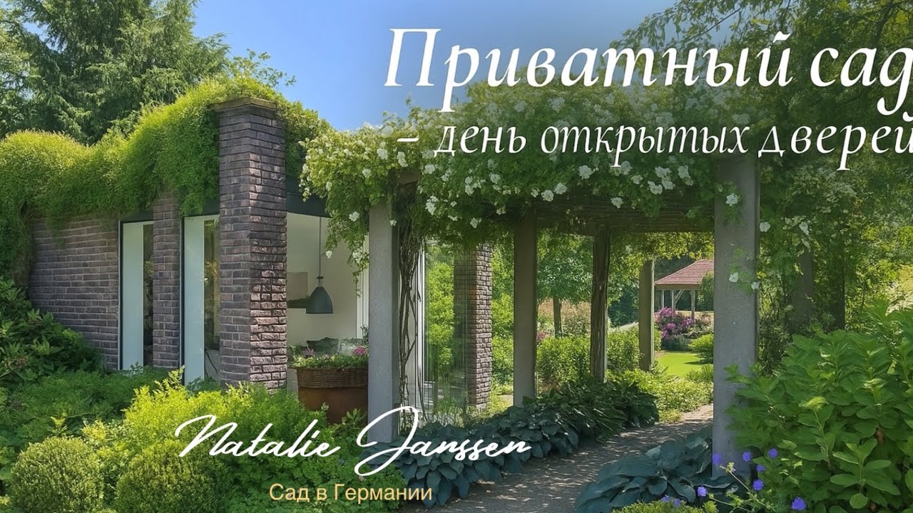 Дизайнерский сад  🏡 - День открытых дверей 🌿