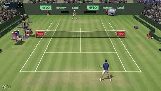 Alcaraz vs Murray Full Ace Tennis Career Mode | ATP500 Halle QF | Full Match