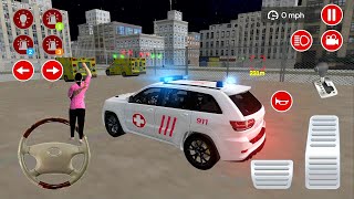US Police Suv Car Rescue Driving #9 - American Ambulance Emergency Simulator 2021 - Android Gameplay screenshot 5
