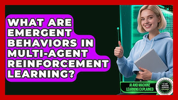 What Are Emergent Behaviors In Multi-agent Reinforcement Learning?