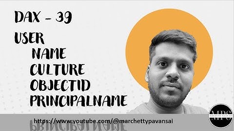 DAX | Power BI | Information | USER Related Functions